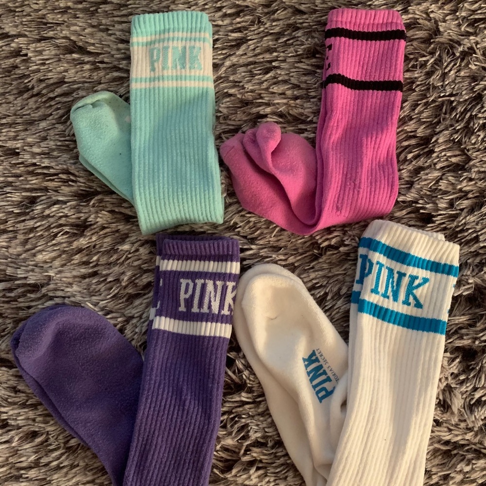 PINK Socks